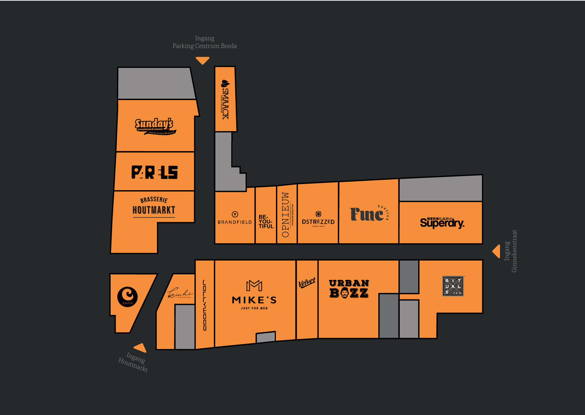 Plattegrond Houtmarkt